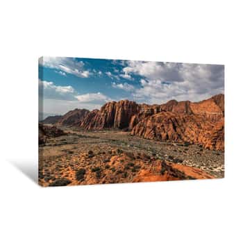 Image of Red Cliffs Canvas Print