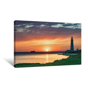 Image of An Old Beacon  Canvas Print