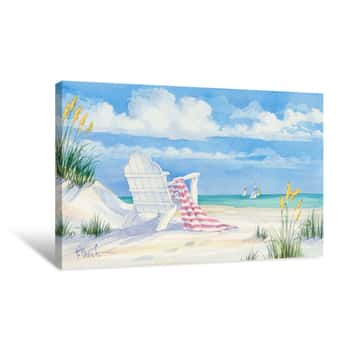 Image of Seclusion Beach Canvas Print