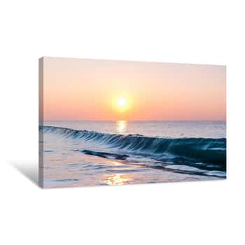 Image of Smooth Wave Canvas Print