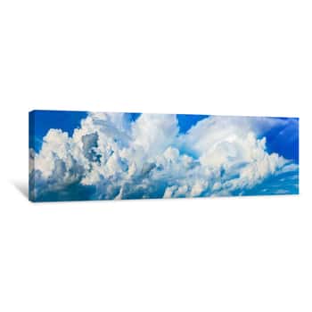 Image of Clouds from ITC 2 Canvas Print