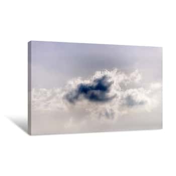 Image of Small Cloud Forming Canvas Print
