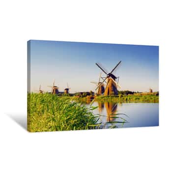Image of Dutch Mills 3 Canvas Print