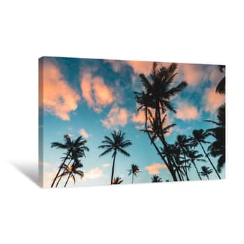 Image of Tropical Sunrise Canvas Print