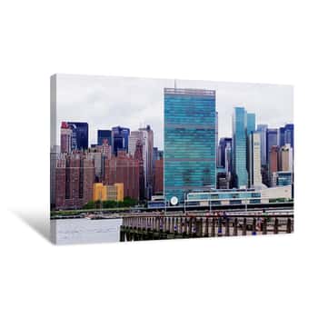Image of United Nations 5 Canvas Print