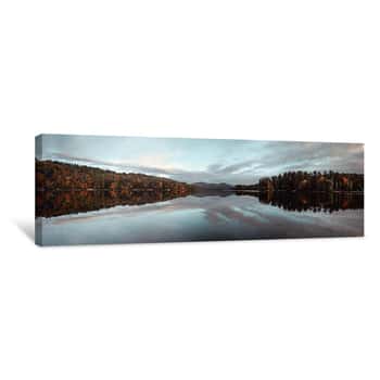 Image of Lake House View 5 Canvas Print