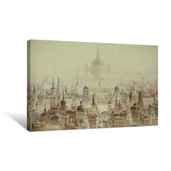 Image of A Tribute to Sir Christopher Wren Canvas Print