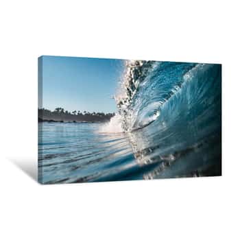 Image of Blue Wave Canvas Print
