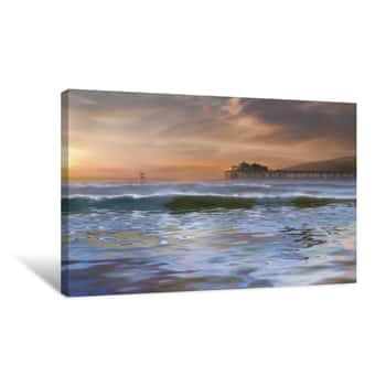 Image of The Pier Canvas Print