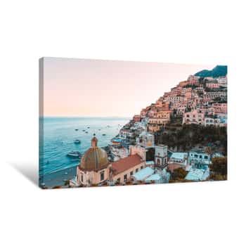 Image of Positano, Amalfi Coast, Italy - Canvas Print