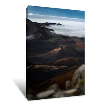 Image of In the Crater Canvas Print