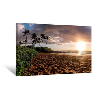 Image of Island Sunset Canvas Print