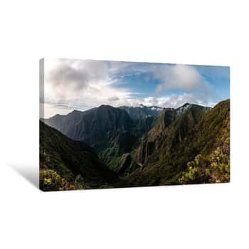 Image of Maui Valley Panorama Canvas Print