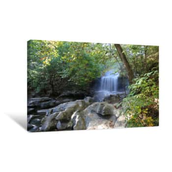 Image of Tanyard Creek Waterfall    Canvas Print