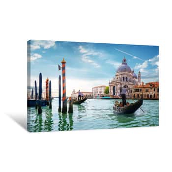 Image of Grand Canal Venice Canvas Print