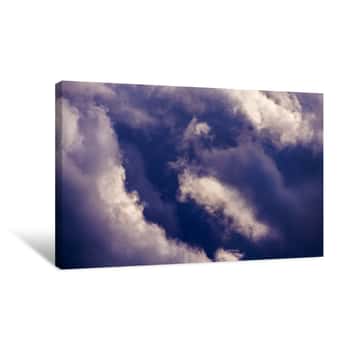 Image of Cool Cloud Formation Canvas Print