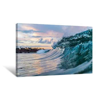 Image of Pastel Wave Canvas Print