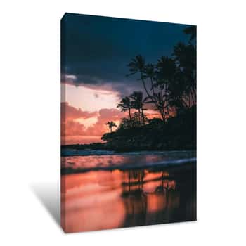 Image of Sunrise from Shore Canvas Print