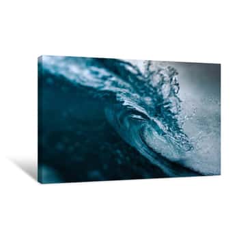 Image of Wave Blues Canvas Print