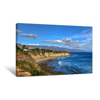 Image of Point Dume State Beach - Malibu, California Canvas Print