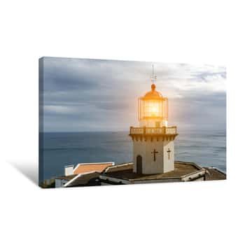 Image of Head Of Old Lighthouse Canvas Print