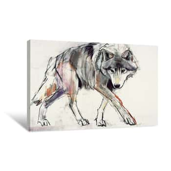 Image of Wolf          Canvas Print