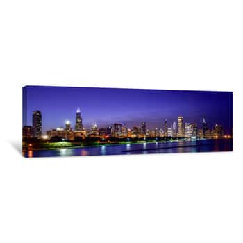 Image of Chicago Skyline    Canvas Print
