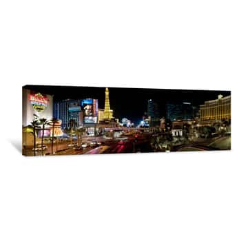 Image of Las Vegas Boulevard Canvas Print