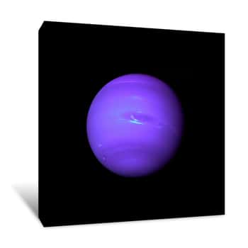 Image of The Planet Neptune Canvas Print