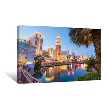 Image of Las Vegas, Nevada, USA Cityscape Canvas Print