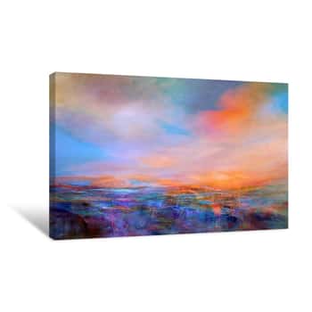 Image of Evening Play of Colors Canvas Print