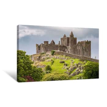 Image of Rock Of Cashel, Castle On The Hill In Tipperary, Ireland Canvas Print