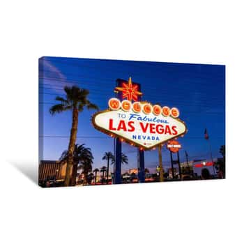 Image of Las Vegas - USA Canvas Print