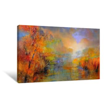 Image of When Leaves Start To Fall Canvas Print