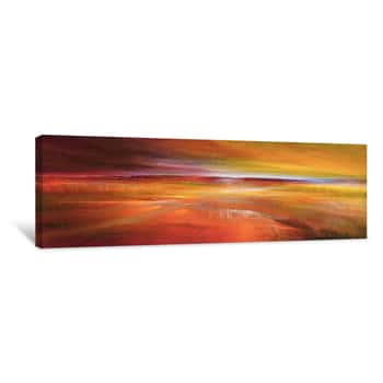 Image of Along The Harvest Land Canvas Print