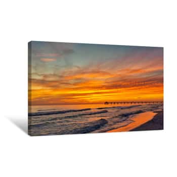 Image of "End Of The Day" Canvas Print