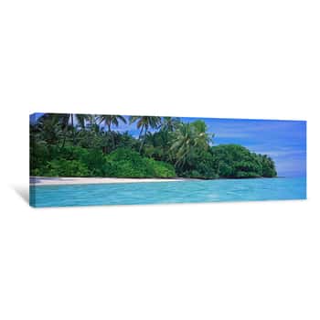 Image of Jungle Beach Canvas Print