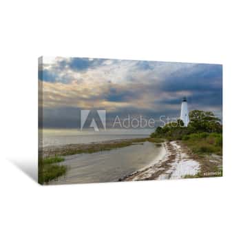 Image of The St  Marks Lighthouse Canvas Print