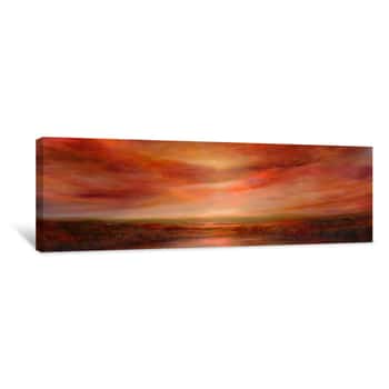 Image of Evening Glow 2 Canvas Print