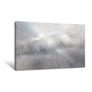 Image of Little Grey Cloud Canvas Print