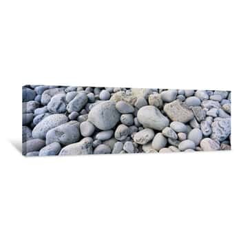 Image of Beach Rocks Acadia National Park ME USA Canvas Print