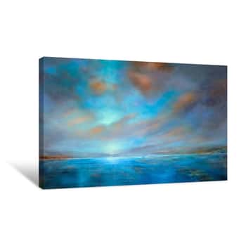 Image of Blue Expanse Canvas Print