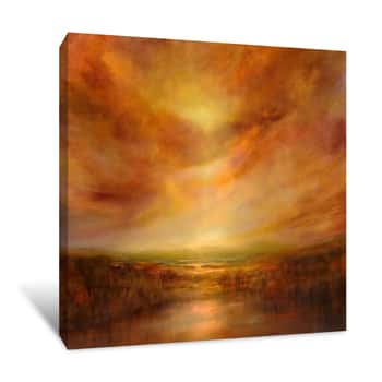 Image of Evening Glow 3 Canvas Print