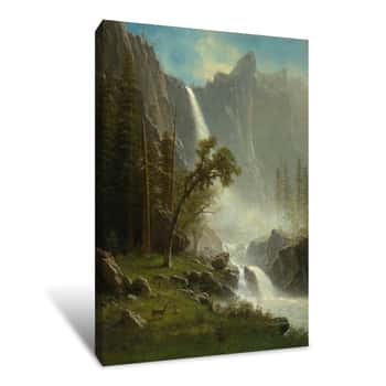 Image of Bridal Veil Falls, Yosemite Canvas Print