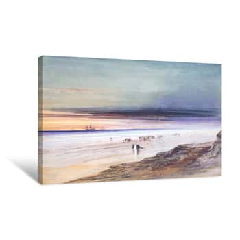 Image of Beach Scene     Canvas Print