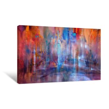 Image of In The Middle of the City Canvas Print