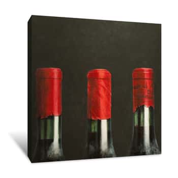 Image of Three Wines Canvas Print