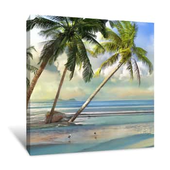 Image of A Found Paradise III Canvas Print