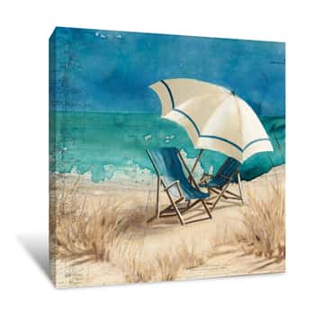 Image of Retreat To The Beach II Canvas Print