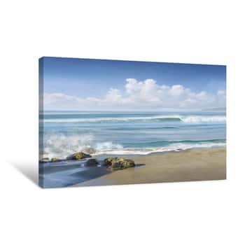 Image of Sweeping Blue Canvas Print